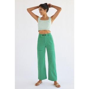 Maeve Anthropologie | Colette Cropped Wide-Leg Pants | Perfect for Spring!